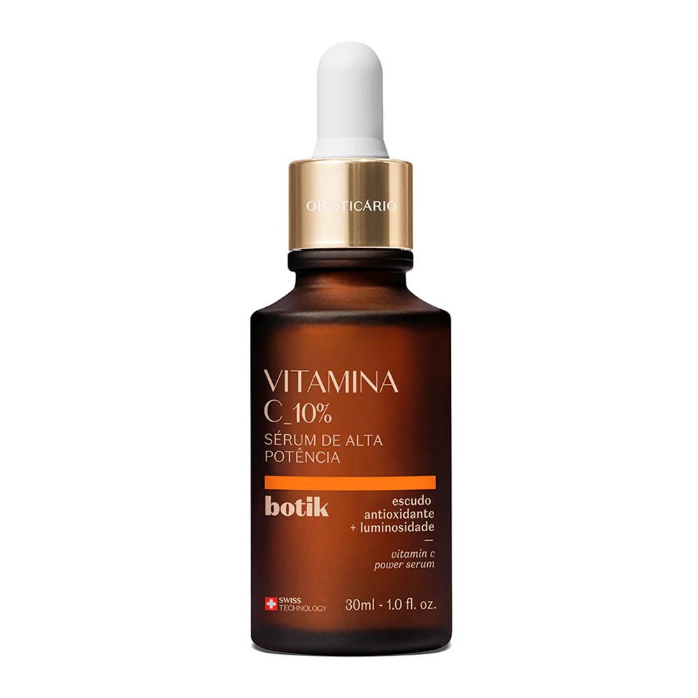 Suero de vitamina C de Botik 10% de alta potencia, 30ml - O Boticário - Skin Experts Pamplona