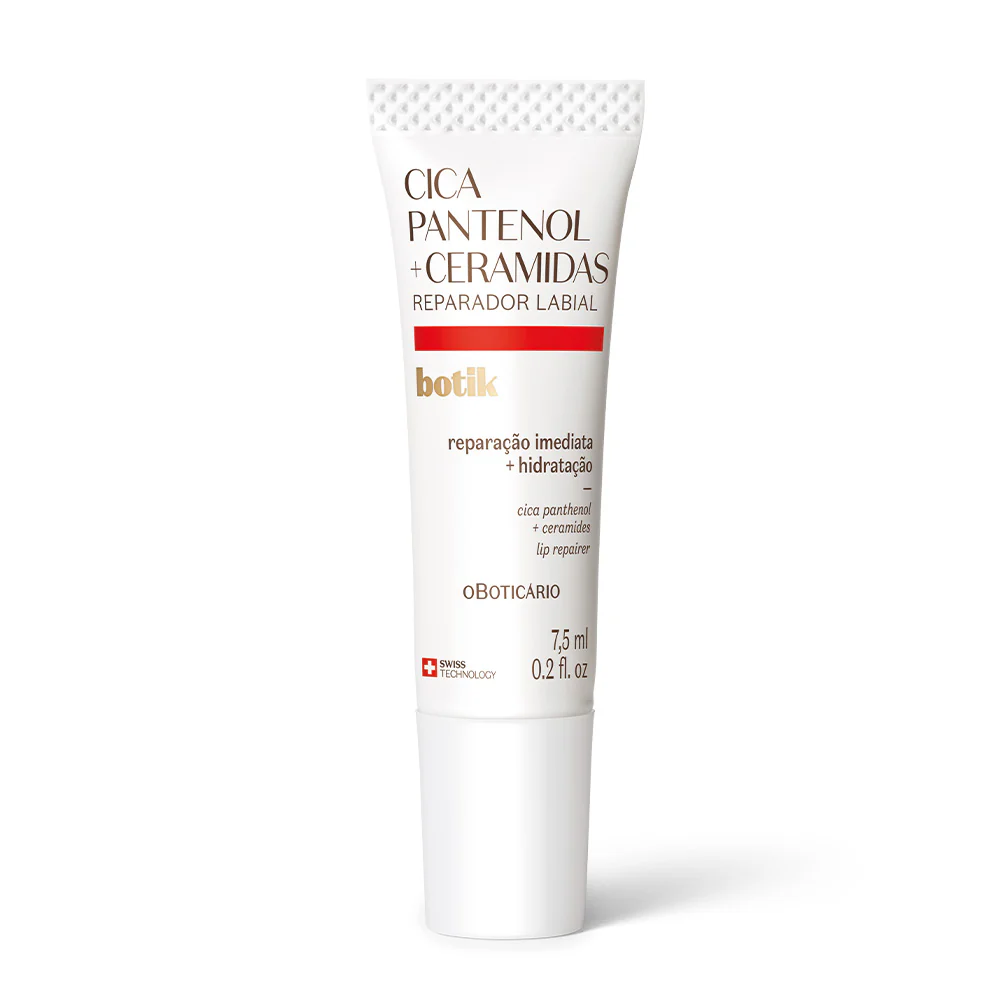 Reparador de labios Botik Cica Pantenol y Ceramidas 7,5 ml - O Boticário - Skin Experts Pamplona